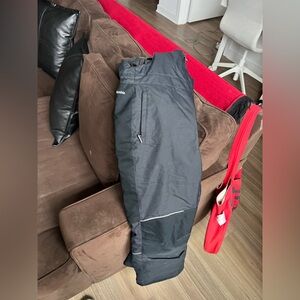 Columbia Omni-Tech Youth Snow Bib Black Size M (10-12) NWOT